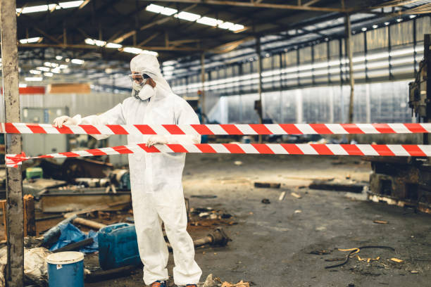 Professional Biohazard technician working in Bradley, IL